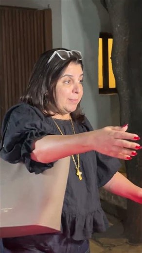 Direcor Farah Khan Spotted in the city