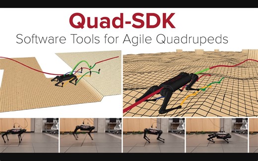 开源敏捷四足机器人运动软件框架Quad-SDK｜2022 ICRA【卡内基梅隆大学】