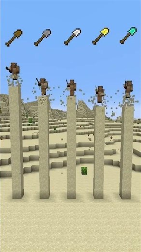 MINECRAFTs most fastest SHOVEL 😱!! SHOCKING 🤯 RESULT