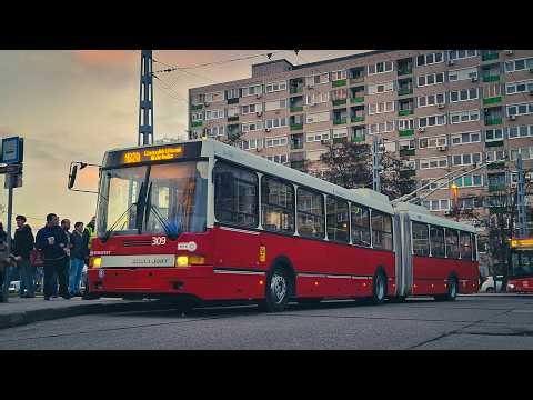 Ikarus 435T (T0309) az N82A nosztalgiajáraton