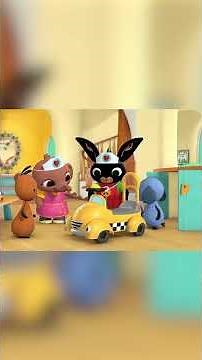 Bing And Sula Find A Talkie Taxi! 🚕 @BingBunny #Bing #Shorts #Cartoons
