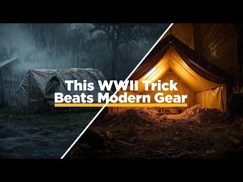 They Stayed Dry While the World Exploded — WWII’s Forgotten Shelter Method
