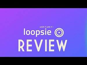 Make A Cinemagraph in 5 minutes || Loopsie Review