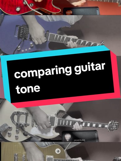 Guitar Tone Comparison: Schecter, Jackson, Ibanez, Fender