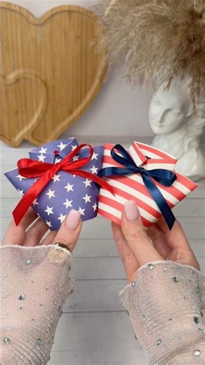 How to Turn a Paper Cup Into the Cutest 4th of July Gift 🇺🇸