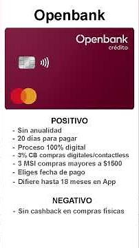 Openbank credit card – What you should know before applying