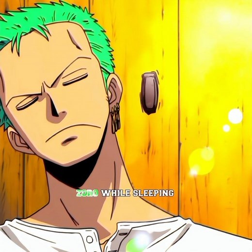 zoro dodges knife while sleeping | ONE PIECE | ANIME/ANIMATION | MANGA | #anime #onepiece #zoro