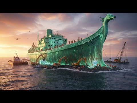 The Viking Ghost Ship Preserving Ancient Oak with Resin