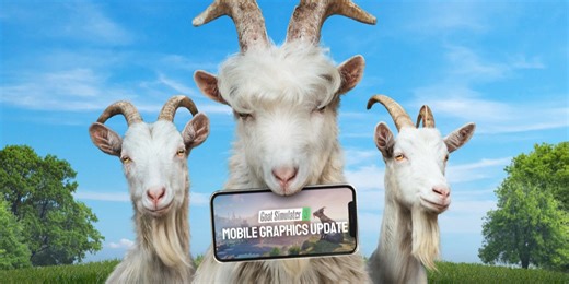 Goat Simulator 3's highly anticipated mobile graphics update is out now