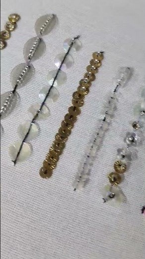 sequin embroidery work