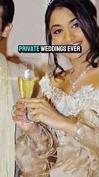The 5 most expensive weddings in the world #top5 #expensive #wedding