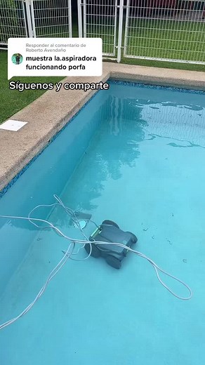 Respuesta a @Roberto Avendaño como funciona el robot de piscina Zodiac Vortex #piscinas #cuvec #fulget #aprender #algonuevo #cuvecenseña