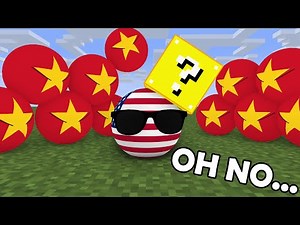 Countryballs School: Lucky Blocks (Minecraft Animation)