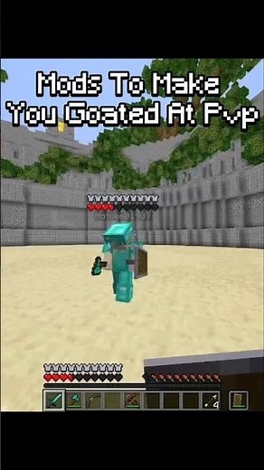 This Mod Makes You GOATED at Minecraft PvP 🥶
