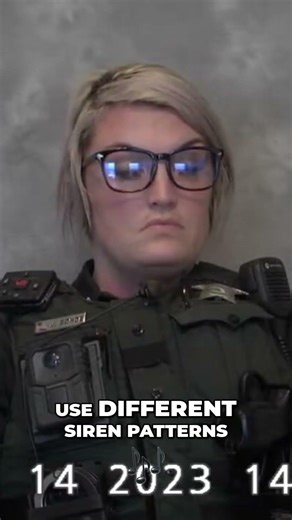 Felony Traffic Stop: When Siren Patterns Matter Most #shorts