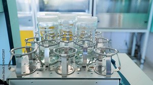 Laboratory equipment for rotating equations. Shaking for mixing media in tissue culture.