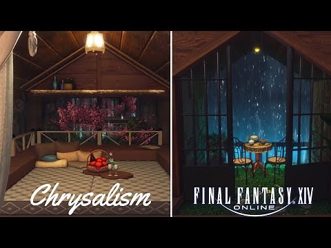 ✧₊˚Chrysalism✧₊˚ FFXIV Housing Design✧SMALL✧APARTMENT✧FC ROOM✧FINAL FANTASY 14 Housing Walkthrough✧₊