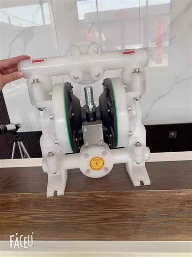 Air Operated Double Diaphragm Pump 1/4''BSPT Inlet 6mm Outlet Low Pneumatic Waste Oil Transfer Pump for Chemical Liquid 178L/min