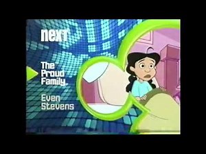 Disney Channel Next Bumper (The Proud Family To Even Stevens) (2003)