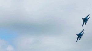 Stock Video Military Planes Flying And Dropping Firework Animated Wallpaper