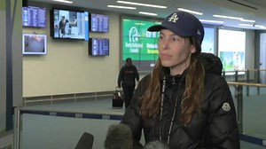 Raw: Jasmine Mooney speaks to reporters about U.S. detention