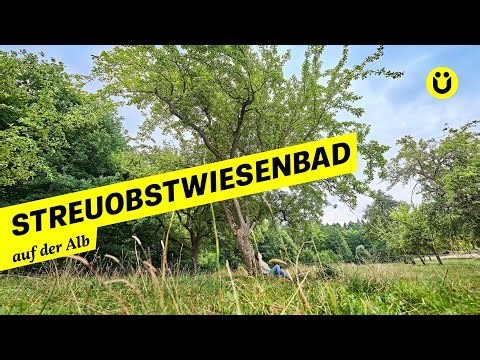 Orchard bathing on the Swabian Alb – experiencing nature with all senses