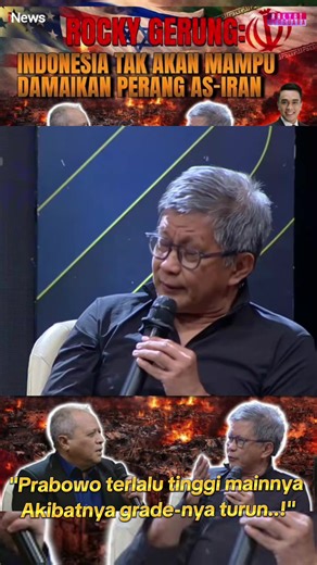 Rocky Gerung usul Konferensi Asia Afrika?? #rockygerung #prabowosubianto #israel #iran #konferensiasiaafrika