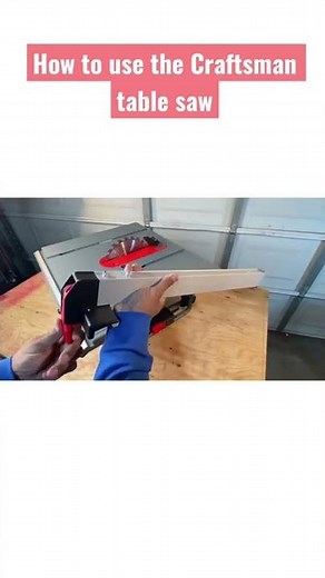 Here a look at the Craftsman table saw. #diy #tools #baileybuilt #woodworking