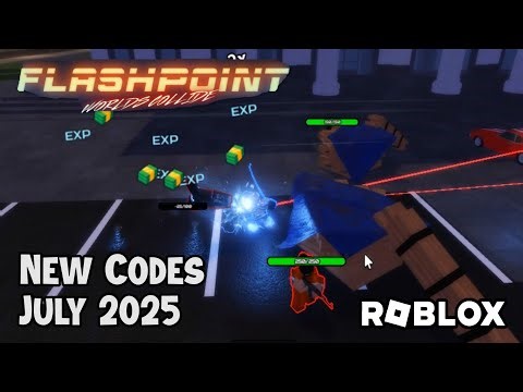 Roblox FLASHPOINT: Worlds Collide New Codes July 2025