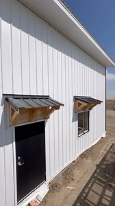 Installing the final trims on these timber awnings @dustylumberco built for his workshop! 🤠 #CinchCarpentry #QualityOverQuantity #PostFrame #PoleShed #Framing #Carpentry #Carpenter #Metal #Cladding #Trims #TrimWork #Exterior #ExteriorFinishes #Awning #Window #PostFrameBuildings #FarmBuilding #Builder #Contractor #SubContractor #Construction #Equipment #Alberta @ab_buildings | Cinch Carpentry