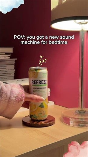 Wind Down with Refrezz 💤 | The Pre-Bedtime Soda That Hits Different