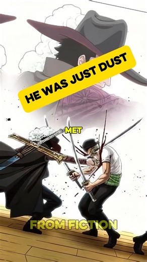 True Reason Mihawk Spared Zoro #shorts #onepiece #anime