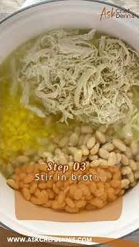 Easy White Bean Chicken Chili