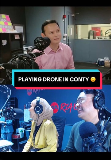 Can we normalise drone flying in the conty already? 🤪 Thank you SMS @Zaqy Mohamad for your informative sharing on #generativeai 🌟 ——— Belajar bukan hanya di rumah atau sekolah je! Jom #RaikanIlmu dengan aktiviti menarik sekeluarga 📚 Follow @mendakisg for more info on upcoming activities! #drone #2BudakNakal #RIA897 #RIA897irl #AI @Nity Baizura @Zuhairi Idris