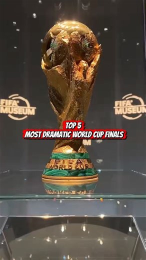 Top 5 Most Dramatic World Cup Finals of All Time | Unbelievable Endings #shorts
