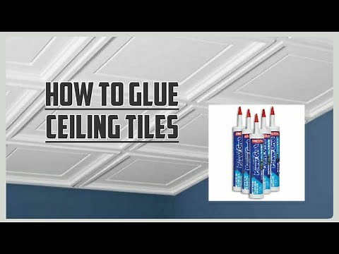 Ceiling Tiles [Styrofoam[ & Loctite Easy Installation Guide