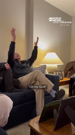 ABC World News Tonight | After their grandmother passed away, a family surprised their 92-year-old grandfather – whom they call Papa – with a dinner featuring all... | Instagram