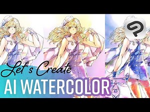 AI watercolors for illustrations! | Qsan