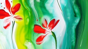 190K views · 4.4K reactions | Red flowers in a mysterious forest | Designer Gemma77 | Facebook