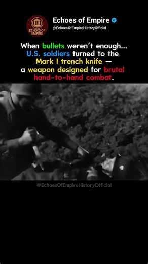 ​When bullets ran out in the trenches...