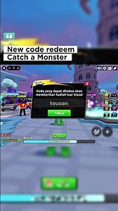 New code redeem catch a monster update toucan birdman #roblox #newgameinroblox