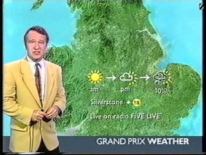BBC Weather 14th July 2001