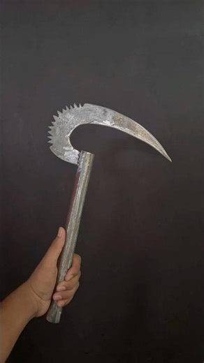Making Hook sword #survival #art #melee #creative #craft #diy #artist #shortvideo #viralvideo
