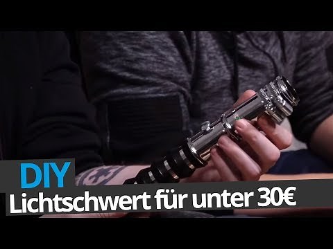 DIY - Eigenes Star Wars Lichtschwert für 30€ bauen