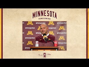 Press Conference: PJ Fleck Postgame vs. Maryland 2024