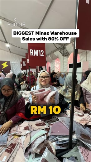 KL Foodie on Instagram: "MINAZ WAREHOUSE SALE 2025 is back ✨🛍️ Enjoy up to 80% OFF your favourite collections! FREE exclusive Nasyid concert featuring: ⭐ Rabbani ⭐ Hijjaz ⭐ Inteam ⭐ Syed Iqbal 📍 Kompleks PKNS Bangi 📅 5th - 7th December 2025 ⏰ 10am - 10pm"