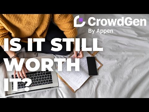 Crowdgen by Appen - My Work From Home Experience (2025)