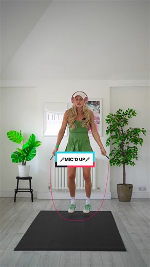 Felt truly violated by my rope 😂 Learn my ways: @Fancy Feats Jump Rope App Rope: using my pvc rope (link in bio) #jumprope #skipping #footwork #bts #behindthescenes #micdup