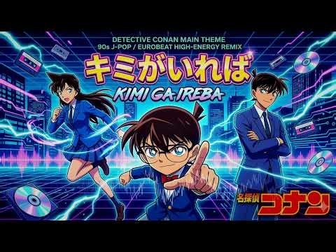 “Kimi Ga Ireba” — 90s Club Style Cover [AI Cover] | Meitantei Conan | Eurobeat