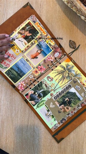 This is your sign to finally start that scrapbook 📔☺️ #scrapbook #scrapbookingideas #hawaii #homebody #girlythings